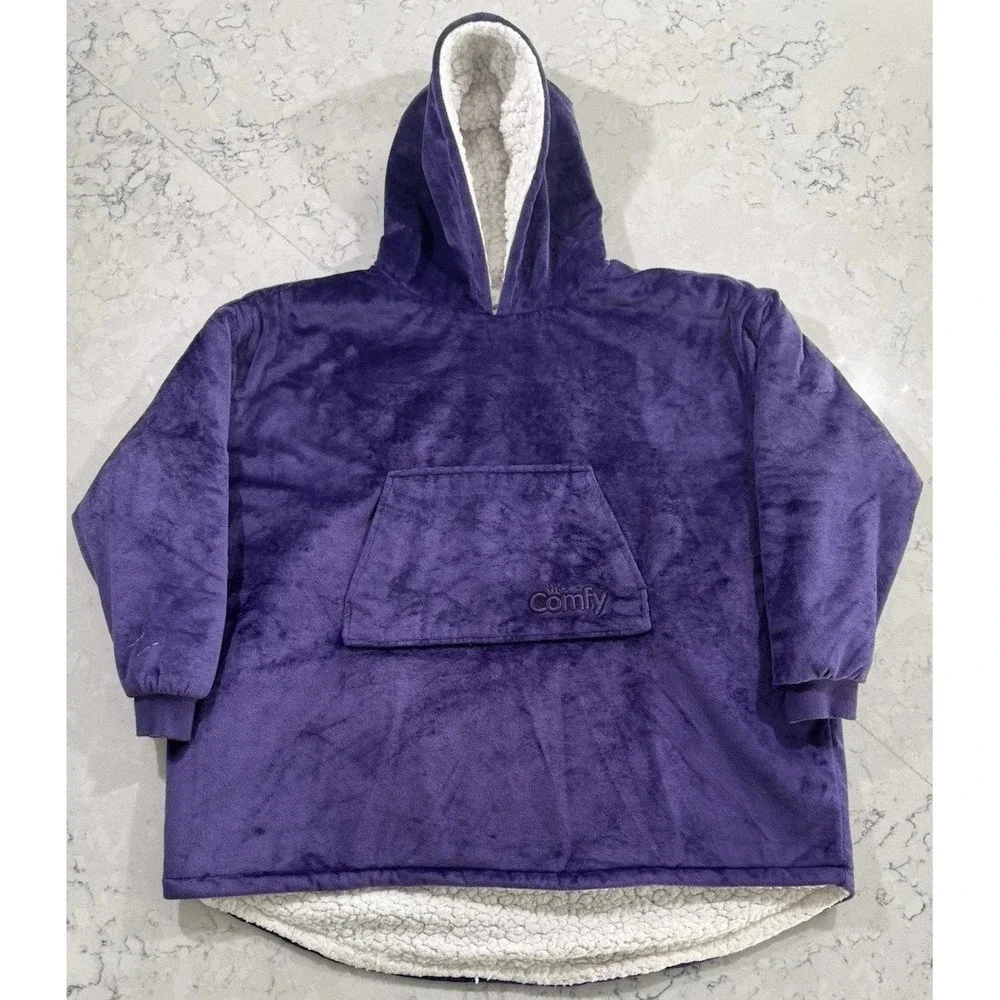 The Comfy Original Oversized Wearable Blanket Unisex One Size Purple